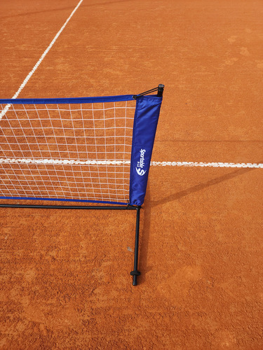 Red Mini Tenis Con Base De Hierro De 3mts Sportable ! Incluye Bolso !