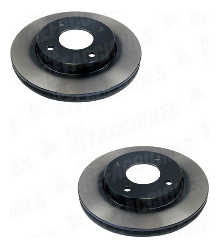 Par De Discos Delanteros Nissan Tiida 2010 2011 2012 1.8 Trw