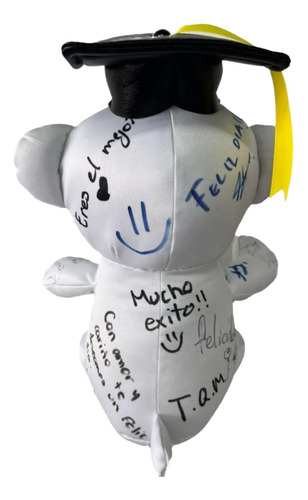 15 Osos Peluche Graduación Para Pintar Despedida Blanco