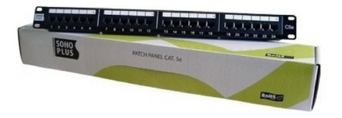 Patch Panel Soho Cat5e T568ab 24 Portas