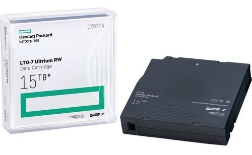 Tape Backup Hpe Storeever Lto-7 Ultrium, 15tb, Sas 6 Gbps.