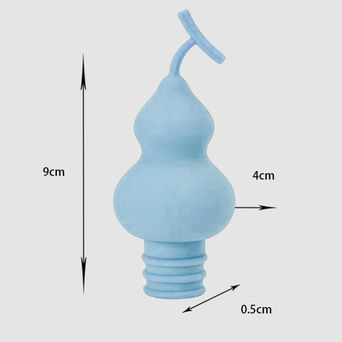 2 Tapones Selladores De Botellas De Champán En Forma De