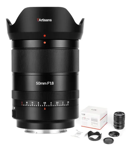 7artisans Af 50mm F1.8 Lente De Cámara Para Sony E Mount,...