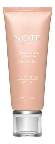 Base de maquillaje Note Mineral Foundation tono 401 - 35mL