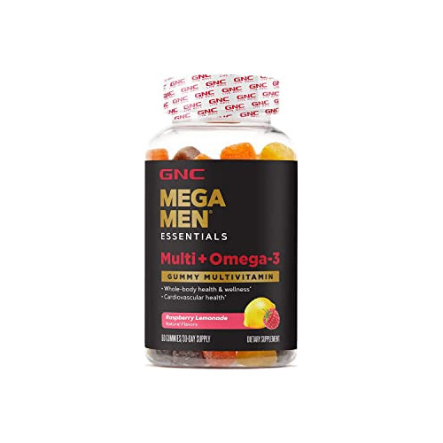 Gnc Mega Hombres Esenciales Multi Más - Omega 3 Lyczx