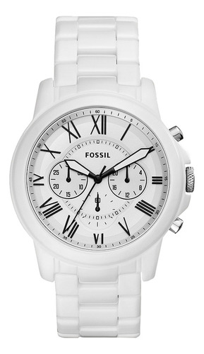 Reloj Fossil Grant Cerámico Ce5020 En Stock Original En Caja
