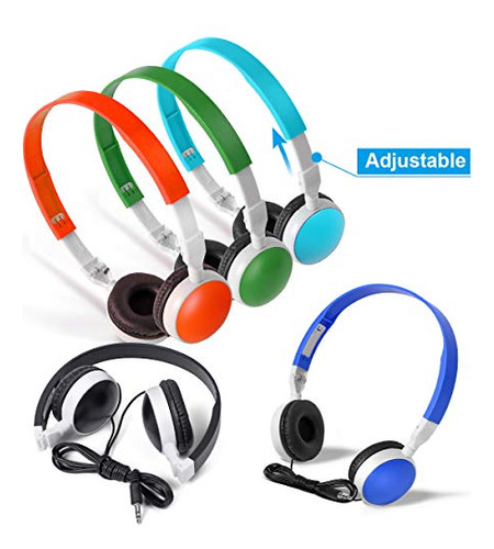 Auriculares Infantiles Keewonda - 5 Pares Kw-n05 Multi