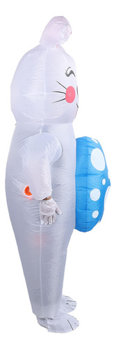 Disfraz De Conejo Inflable Con Forma De Huevo Para Adultos