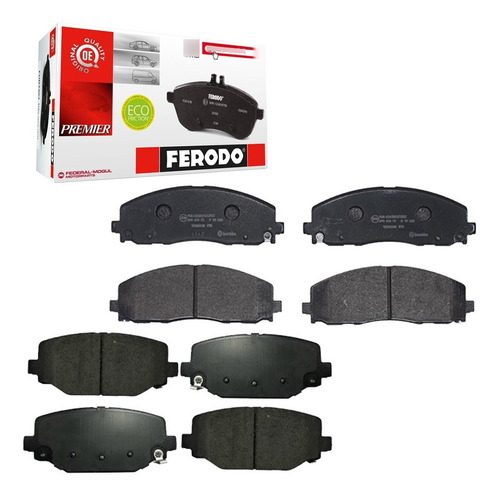 Pastilha Diante Trase Ceramica Freemont 2013 2014 2015 2016