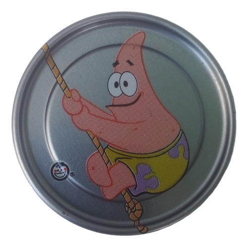 Tazo Titanium Bob Esponja Elma Chips #49 Patrick, Novo