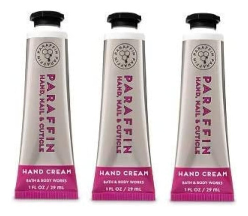 Bath And Body Works 3 Pack De Crema De Manos Parafina. 1 Oz