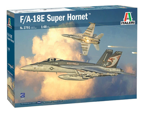 F/a-18e Super Hornet - 1/48 - Italeri 2791