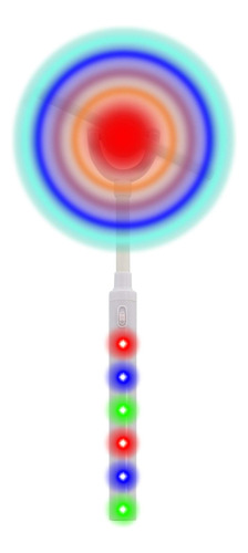 Fun Central Molino De Viento Led Spinner - Juguete De Varit.