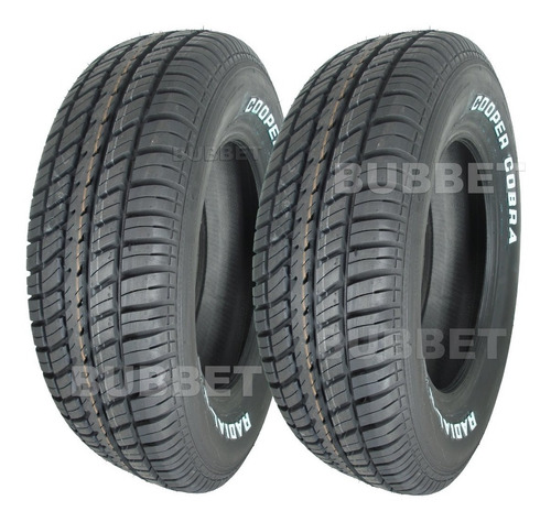02 Pneus 215/65r15 Cooper Cobra Gt P/ Opala Maverick Caravan