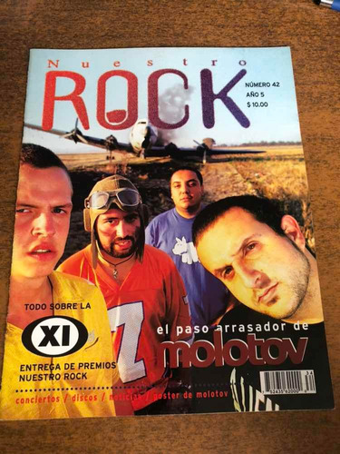 Revista Nuestro Rock Molotov