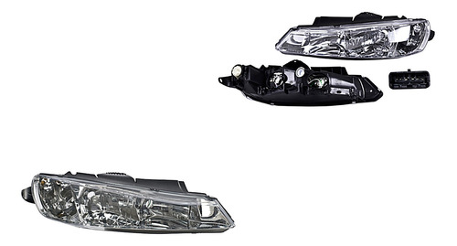 2 Faros Delanteros Depo Peugeot 406 Del 2000 Al 2005