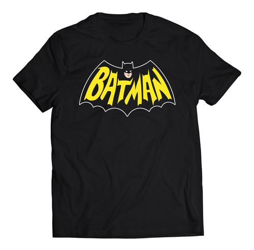 Polera Dc Batman - Logo Murciélago