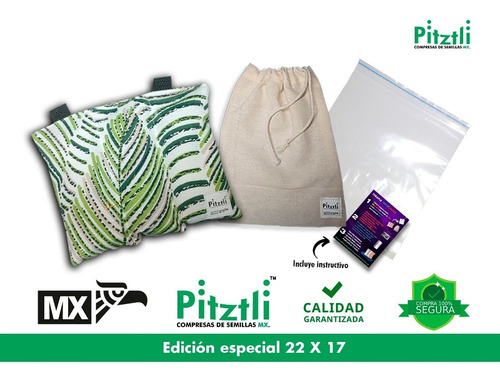 Compresa Aromática Terapéutica De Semillas + Costalito/bolsa