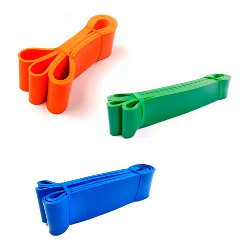 Kit 3 Super Bands Crossfit Intensidades Extra Hiper Pesado