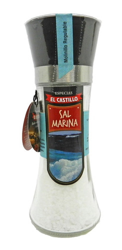 Molinillo Premium Sal Marina X 200 Gr - El Castillo