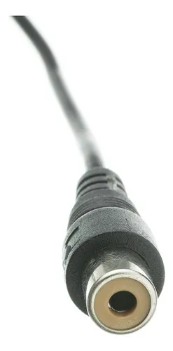 Cable De Extensión Rca Audio Video Macho Hembra 3.66 Metros