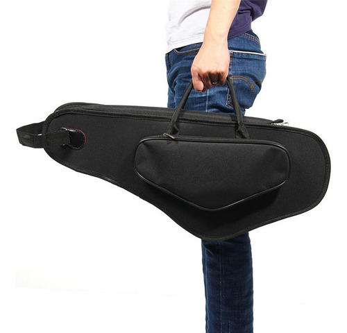 Práctico Saxofón Alto Soft Sax Bag Case Holder Acolchado