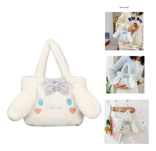 Bolso De Felpa Con Dibujos Animados Japoneses Cinnamoroll