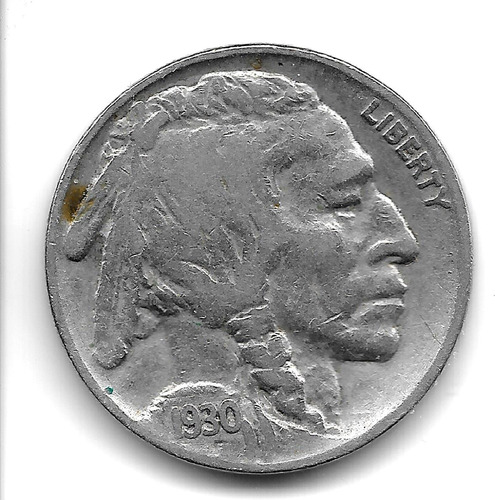 Estados Unidos Moneda De 5 Centavos Año 1930 - Km 134 - Mb 
