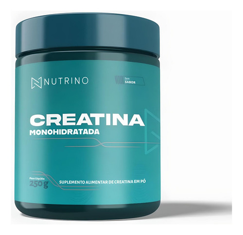 Creatina Monohidratada 250g - Nutrino Sabor Sem Sabor