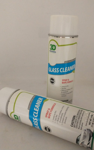 3d Glass Cleaner Limpiavidrios En Aerosol - Highgloss