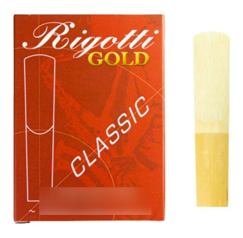 Palheta Sax Alto - Rigotti Classic - 1 Unidade