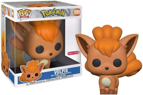 Funko Pop! Juegos: Pokemon: Vulpix Figura De 10 Pulgadas -