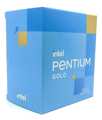 Processador Intel Pentium Gold G6405 4.10ghz Lga 1200 2c 4t