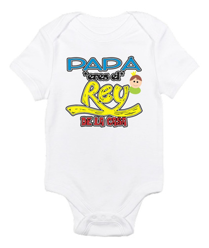 Pañalero Body O Playera Bebé Ropa Niños Soy La Niña De Papá