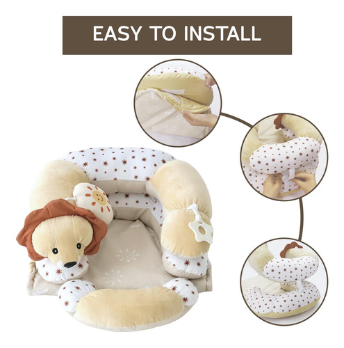 Almohadillas Aila+aiden 2 En 1 Para Tapete Y Soporte Para Se
