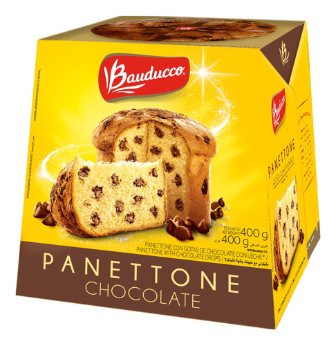 Pan De Pascua Gotas De Chocolate Panettone 400g