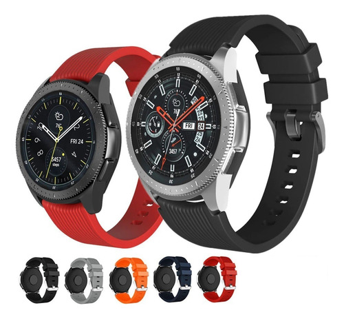 Correa Silicona Para Galaxy Watch 46mm ( Sm-r800 ) Colores