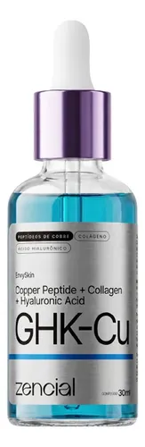 érum Facial Anti-idade Gu eptídeo Cobre Zencial 30ml Todo Tipo De...