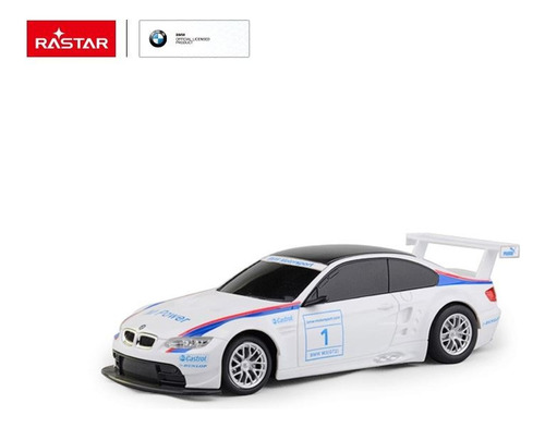 Bmw M3 Gt2 Auto Radio Control 1/24 Rastar Licencia Original Blanco M3 Gt2