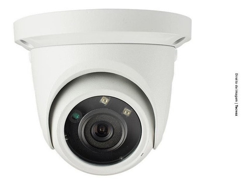 Camera Ip Dome 1 Mp Ir 30m 3.6mm Tecvoz Tw-idm100 Cor Branco