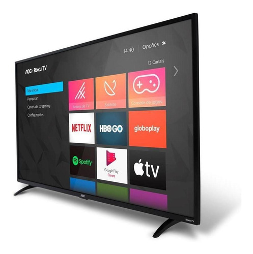 Imagem 6 de 6 de Smart Tv 43s5195/78 Roku Aoc 43''