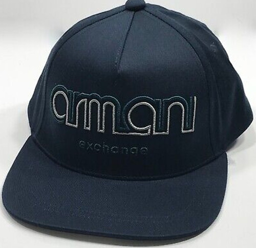 Gorra Armani Exchange Hombre Moda Azul Roja