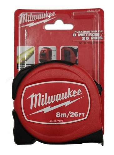 Trena Emborrachada 8m X 25mm Milwaukee 48-22-7727