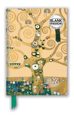 Libreta Para Bocetos El Arbol Klimt Pasta Dura Media Carta