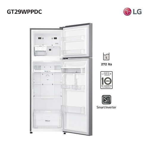 Imagen 3 de 5 de Heladera LG Omega Gt29 Inverter 10 Años Gtia Mod 2020 Albion