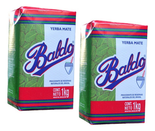 Pack 2 Kilos Yerba Mate Baldo