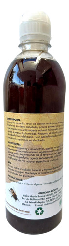 Shampoo Miel De Abejas 500 Ml Mogote Creative Pack 2 Unidade