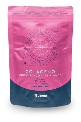 Colágeno Goldfish Con Té Blanco, Calcio, Vit C, Magnesio