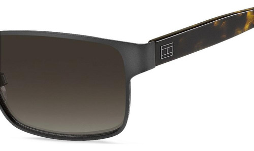 Óculos De Sol Tommy Hilfiger 1974 Marrom Lente Degrade