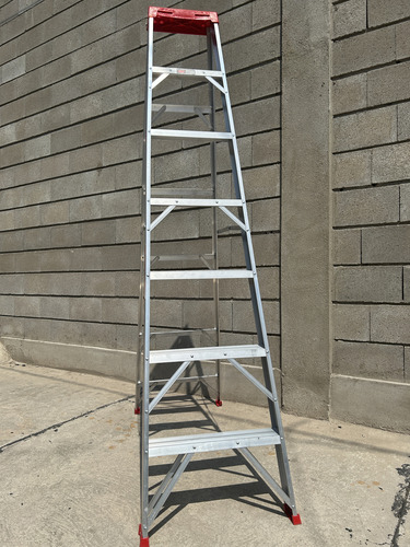 Escalera De Aluminio Tijera Simple Acceso 7 Peldaños - Scala